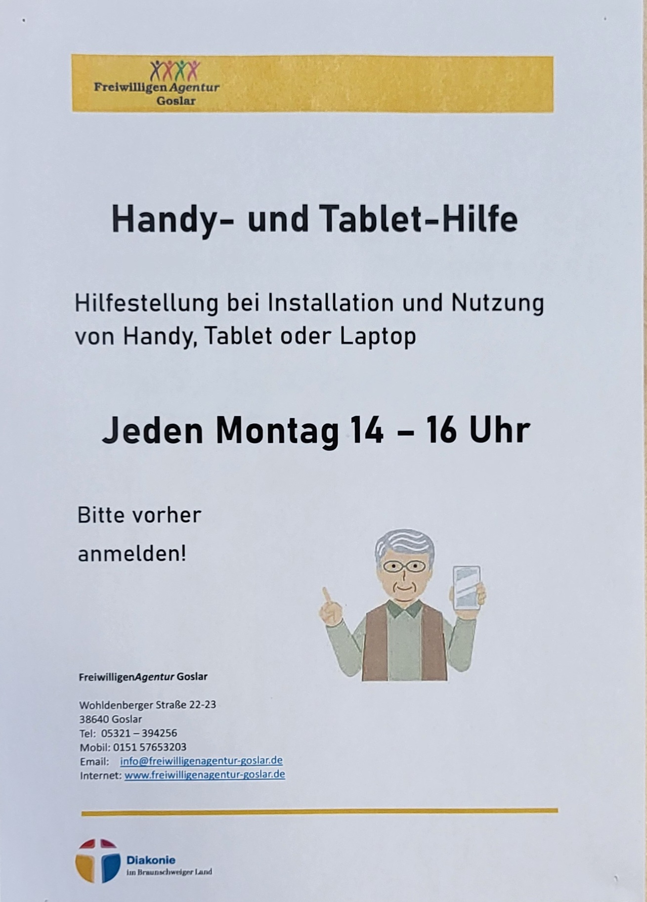 Handy- und Tablet-Hilfe